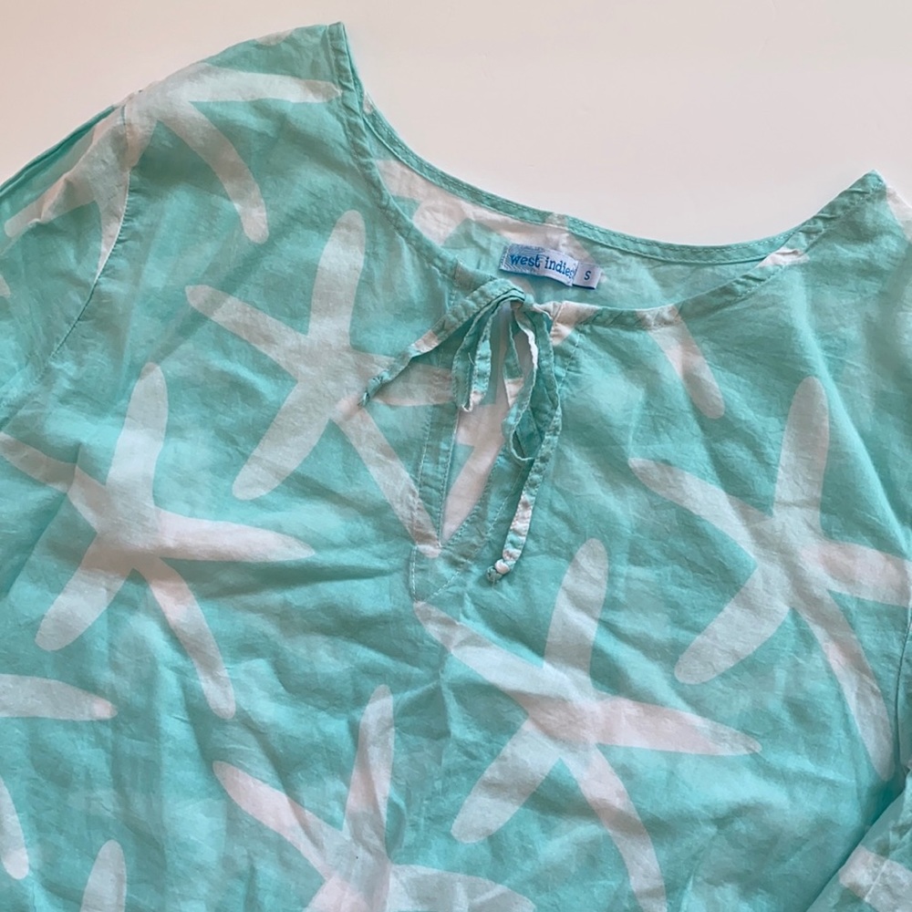 Green Starfish Swim Coverup